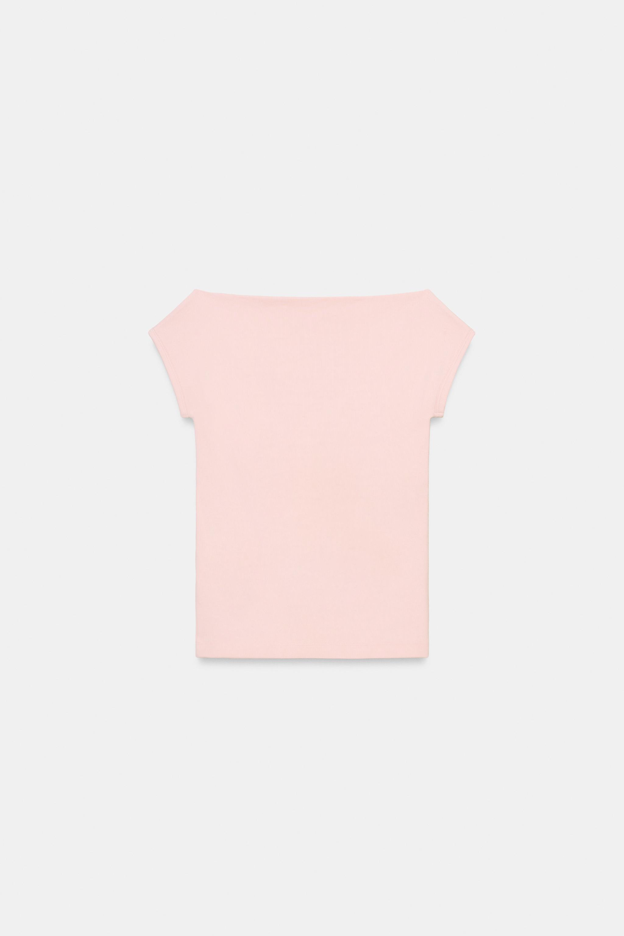 BOAT NECK T-SHIRT